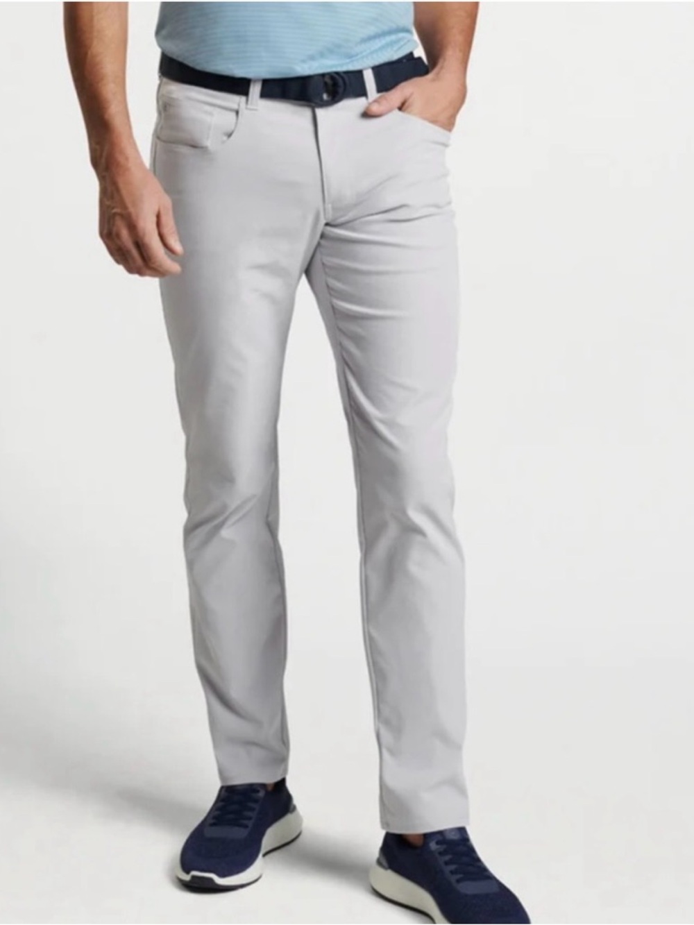 PETER MILLAR 5 POCKET PERFORMANCE CROWN SPORT PANT RETAIL $158 SIZE 34/32